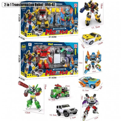 2 in 1 Transformation Robot : 899-67